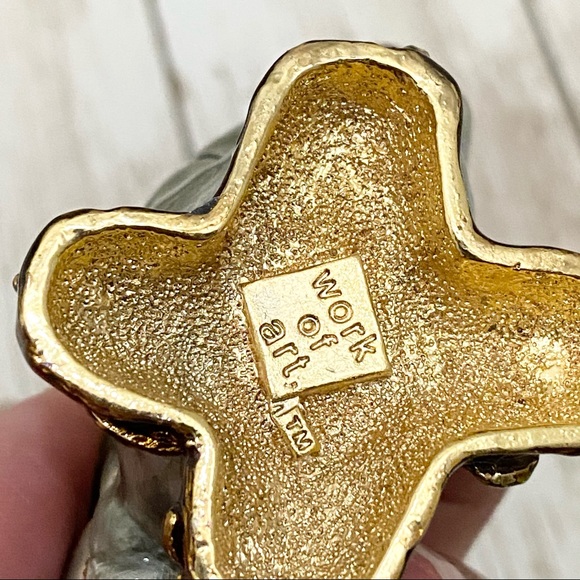 Artform Koala and Joey Enamel Trinket - Picture 10 of 13